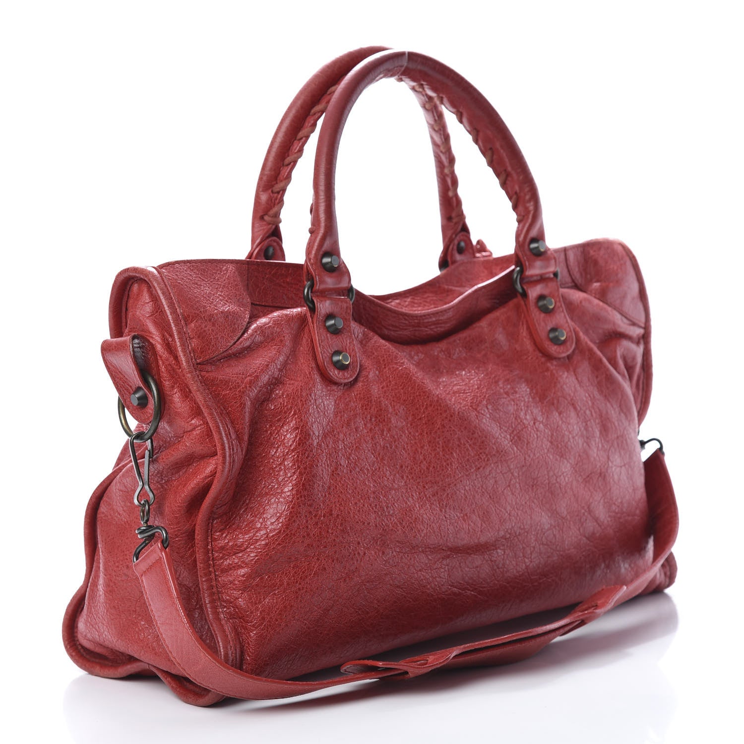 Balenciaga Agneau Classic Hardware City Rouge Coquelicot 3 of 21