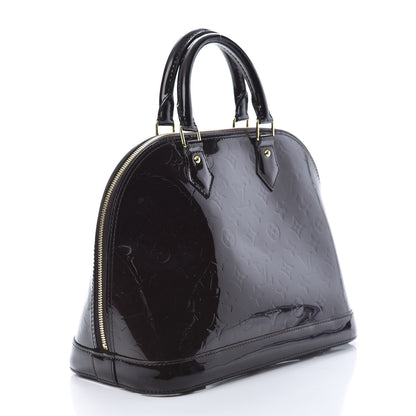 Louis Vuitton Vernis Alma PM Amarante 3 of 12