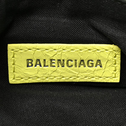 Balenciaga Agneau Arena Le Cagole Shoulder Bag XS Lime 6 of 10