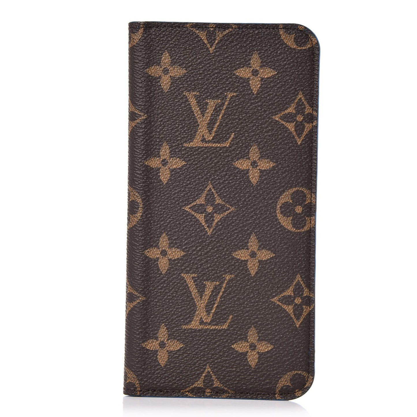 Monogram iPhone 6 Plus Folio Case Blue