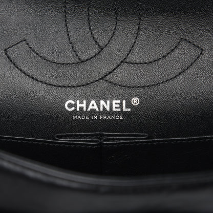 Chanel Aged Calfskin Chevron Quilted 2.55 Reissue 226 So Black 6 of 11