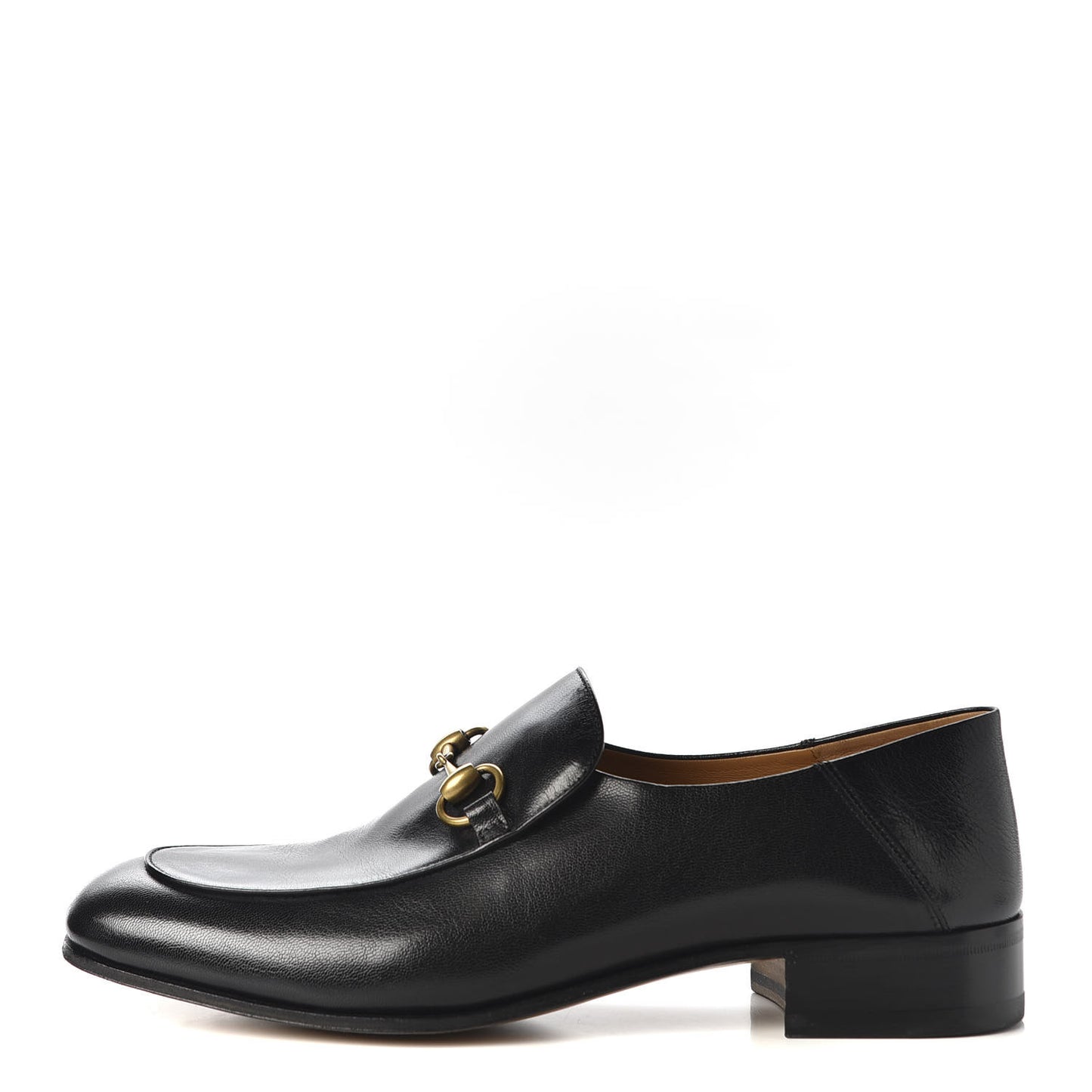 Goatskin Mens Horsebit Loafers 10 Black