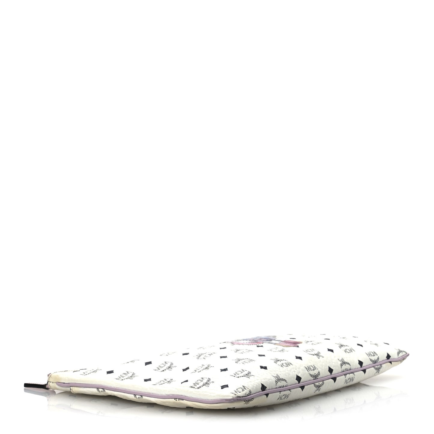 Visetos Medium Punk Rabbit Crossbody Pouch White