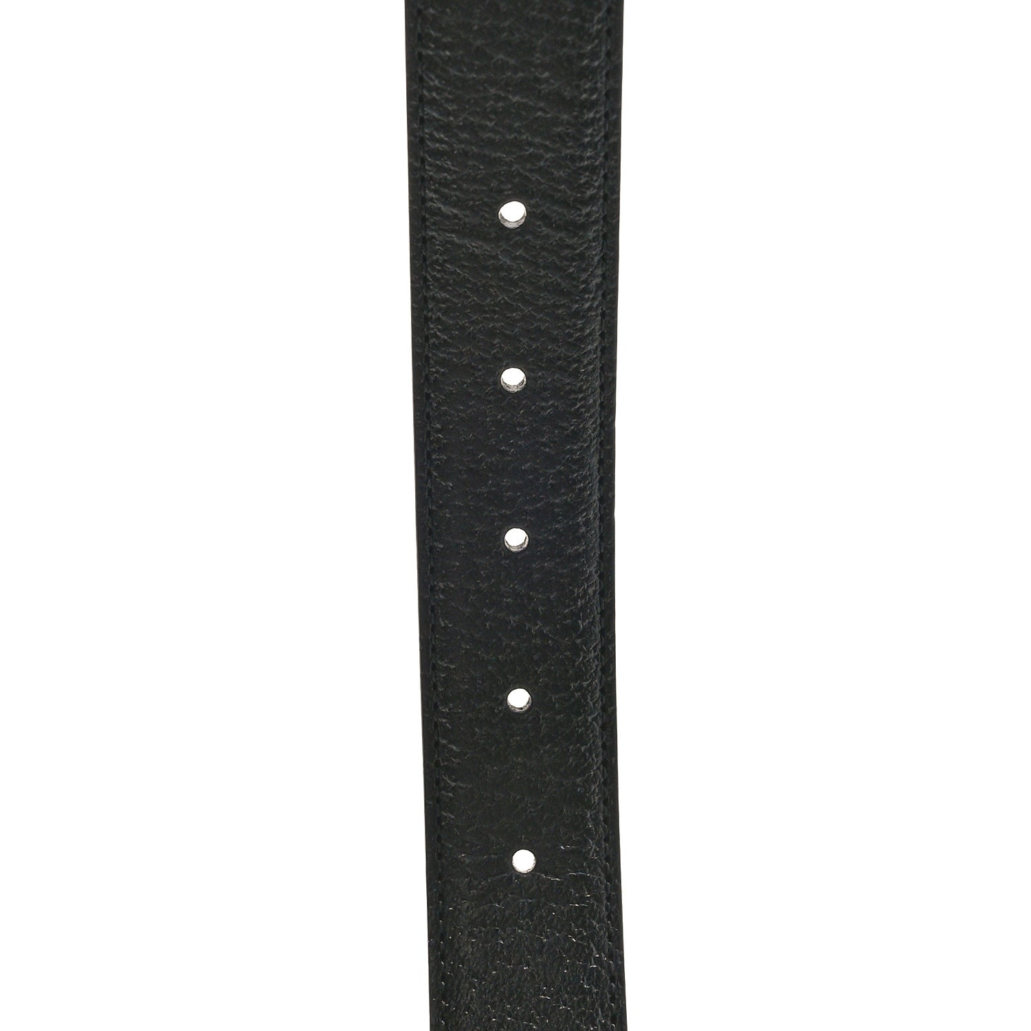 Gucci Textured Dollar Calfskin Square G 30mm Belt 95 38 Black Sun Orange 4 of 4