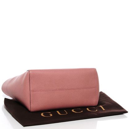 Gucci Dollar Calfskin Small Swing Tote Soft Pink 4 of 8