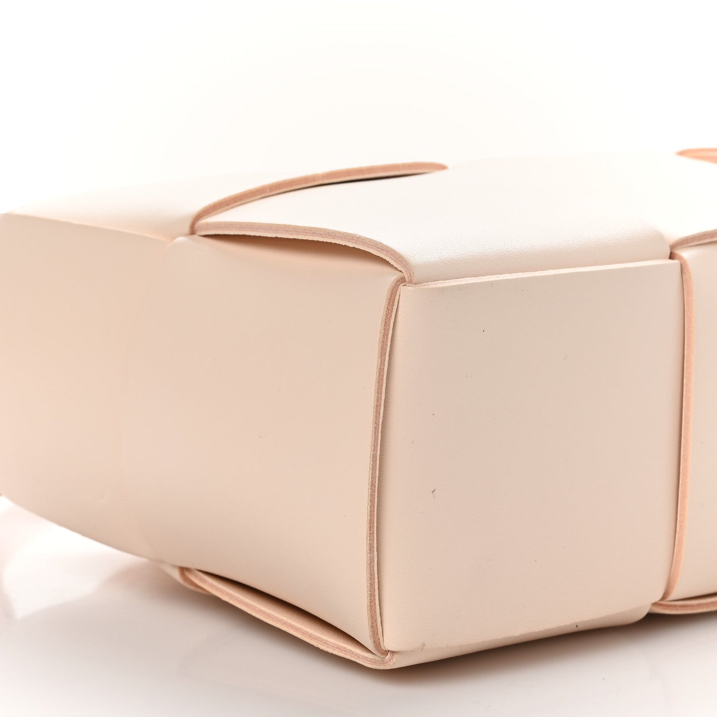 Nappa Maxi Intrecciato Mini Arco Tote Macaroon