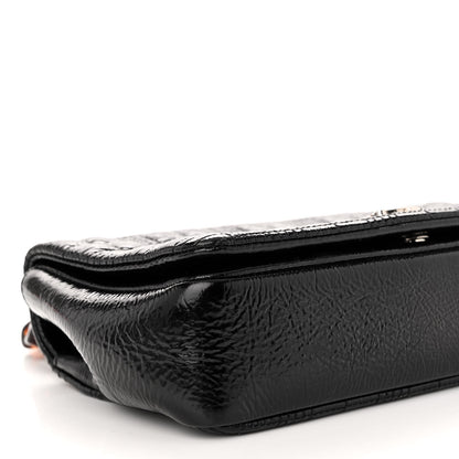 Burberry Patent Quilted Resin Chain Small Lola Bag Black 8 of 10