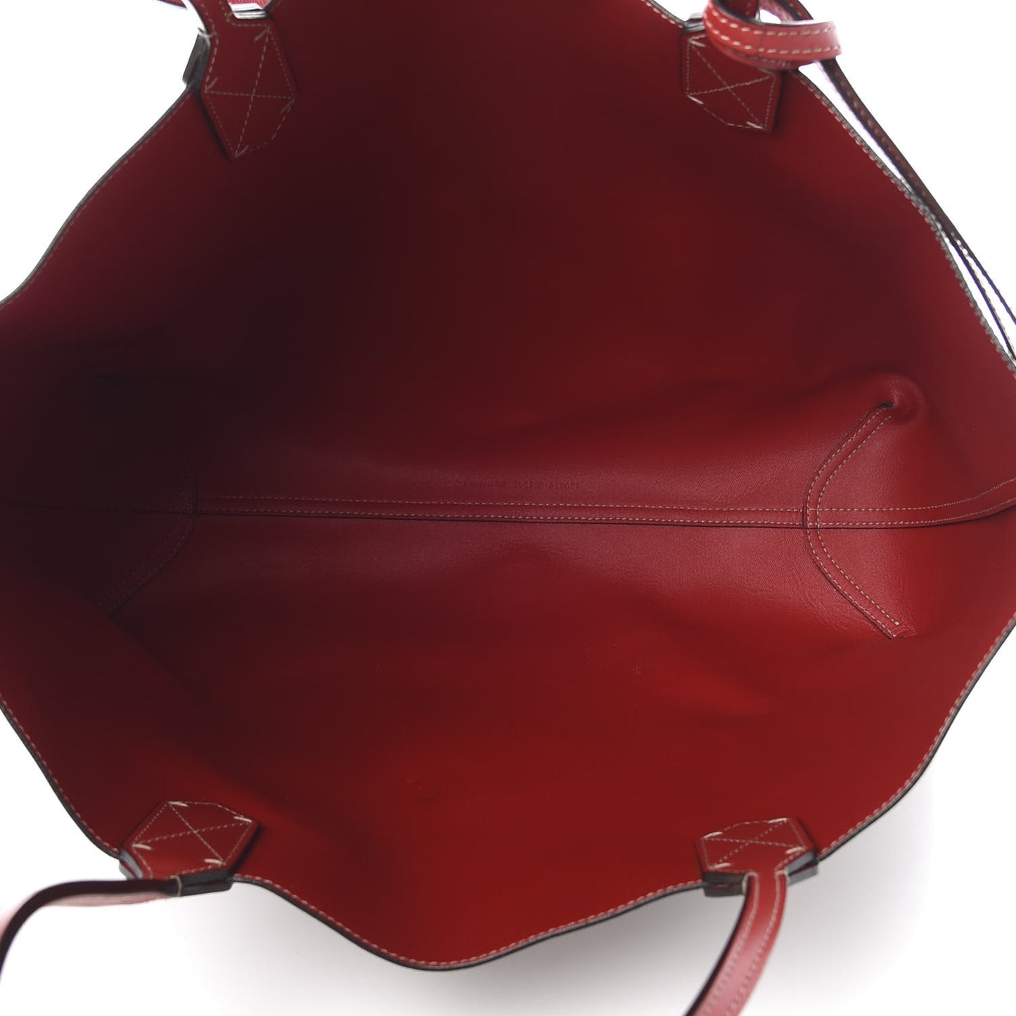 GG Supreme Monogram Medium Reversible Tote Beige Red