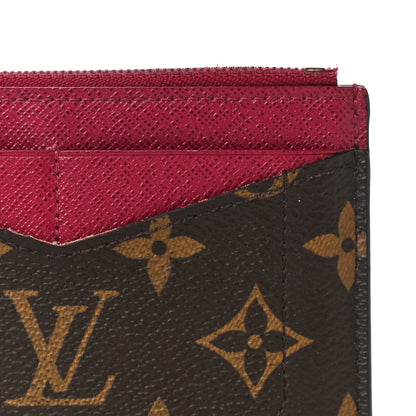 Louis Vuitton Monogram Zipped Card Holder Fuchsia 7 of 13