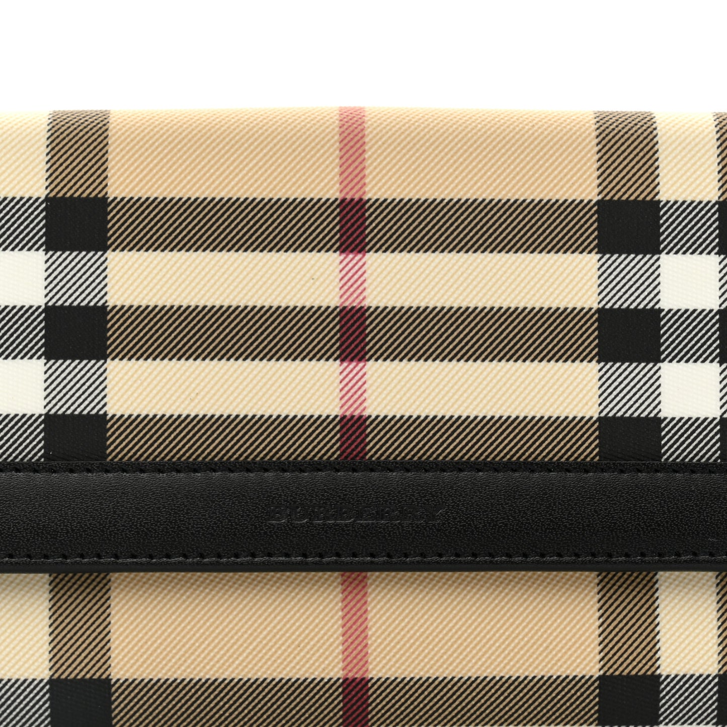 Nova Check Continental Wallet Black