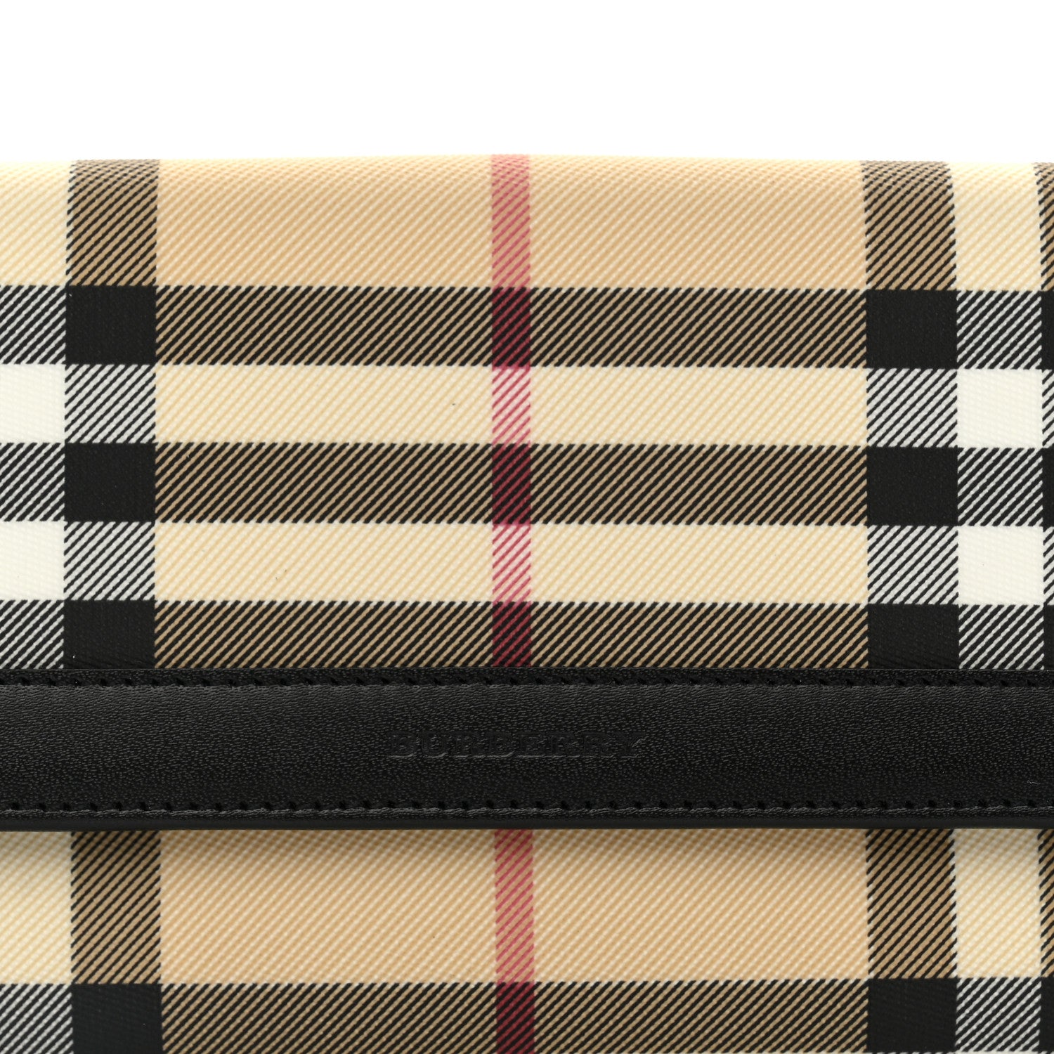 Burberry Nova Check Continental Wallet Black 7 of 8