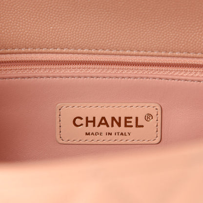 Chanel Caviar Quilted Small Coco Handle Flap Light Pink 8 of 11