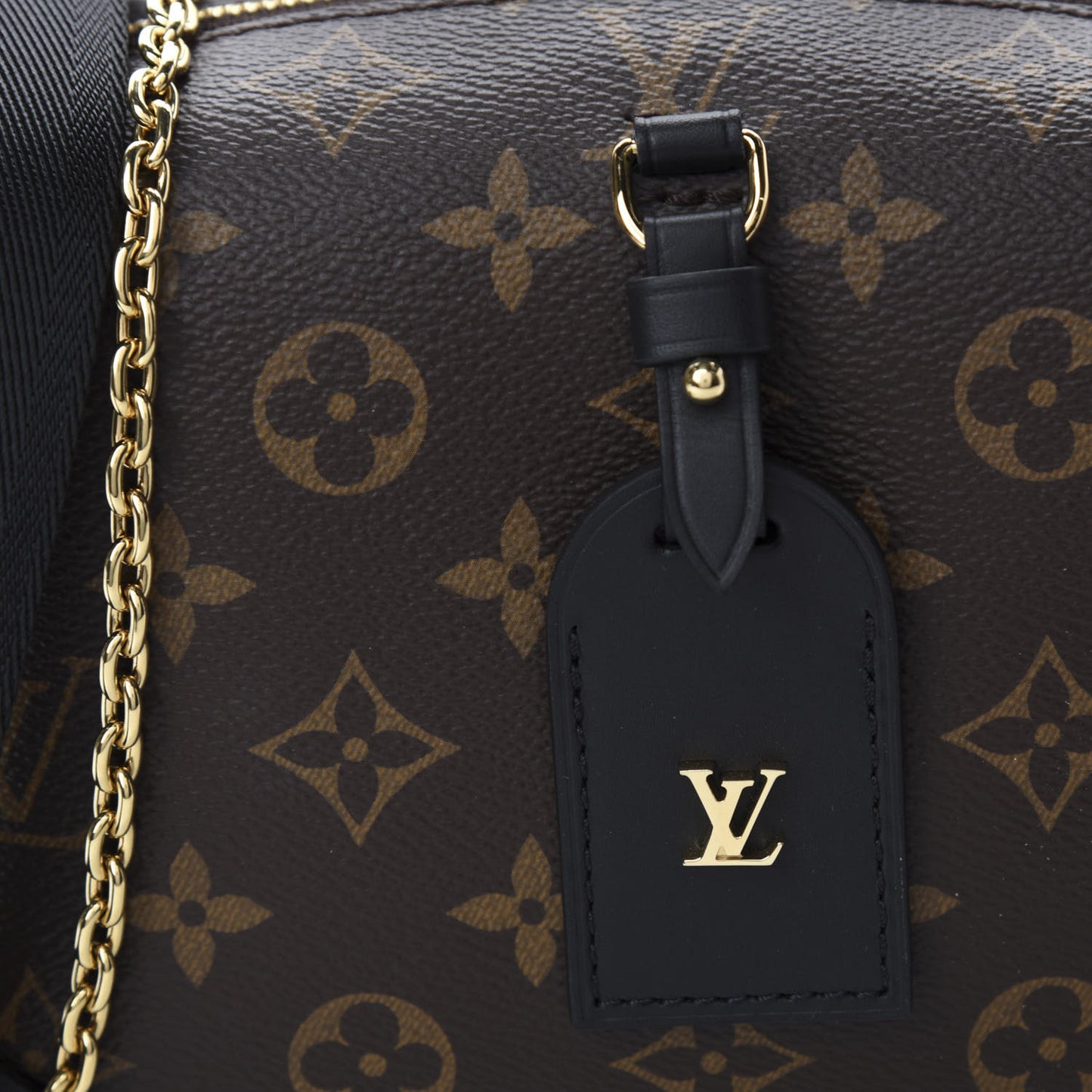 Monogram Petite Malle Souple Black
