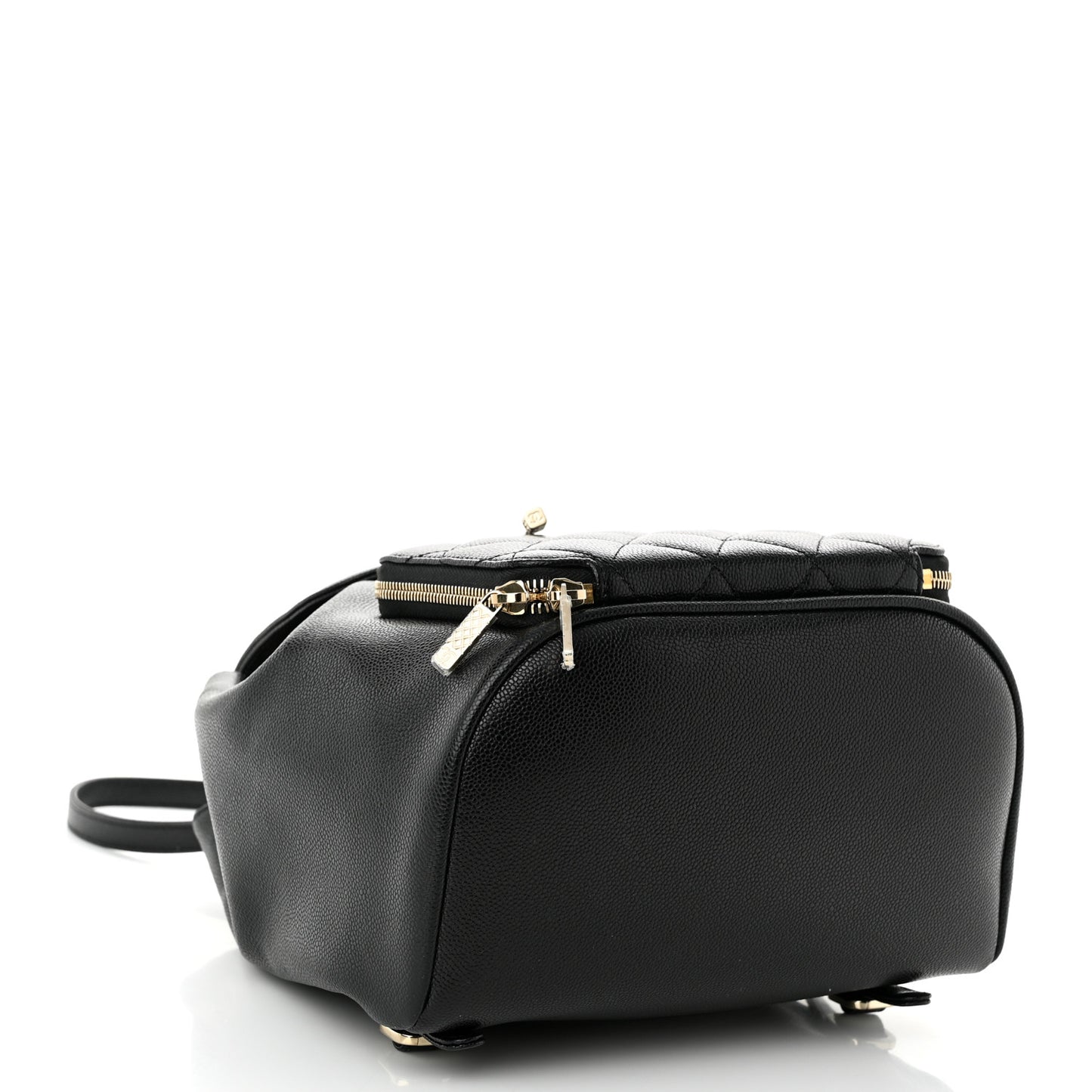 Caviar Quilted Business Affinity Backpack Black