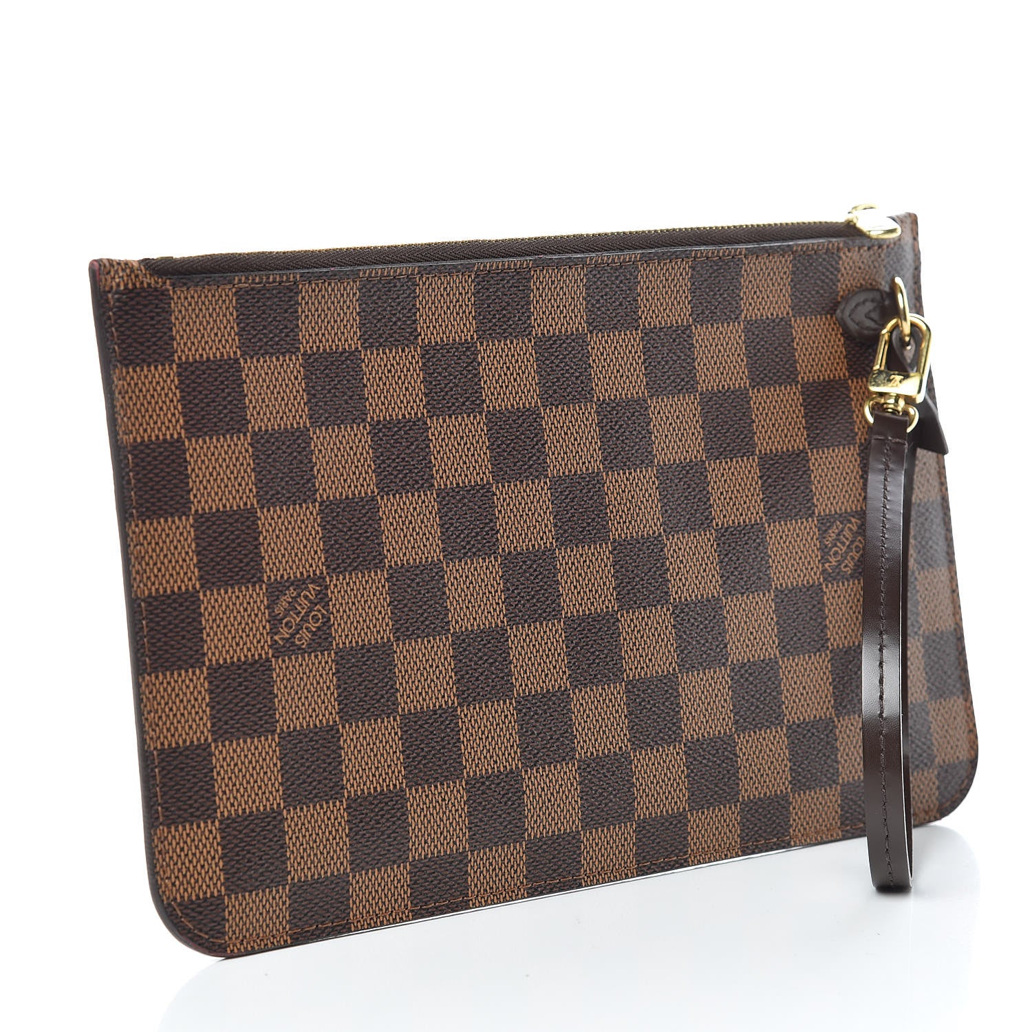 Louis Vuitton Damier Ebene Neverfull MM GM Pochette 3 of 11