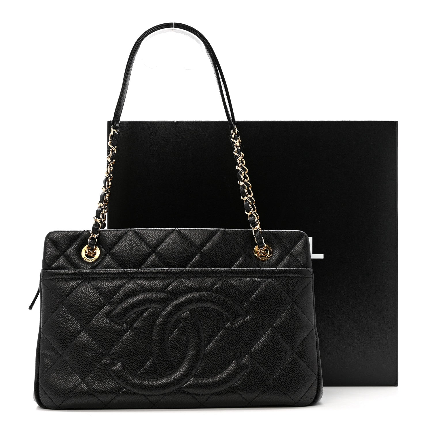 Chanel Caviar Quilted Timeless CC Soft Tote Black 14 of 14