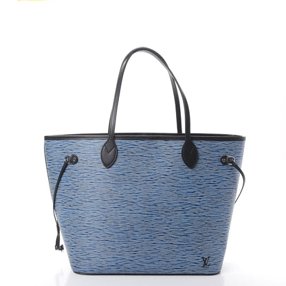 Louis Vuitton Epi Neverfull MM Denim Light 3 of 9