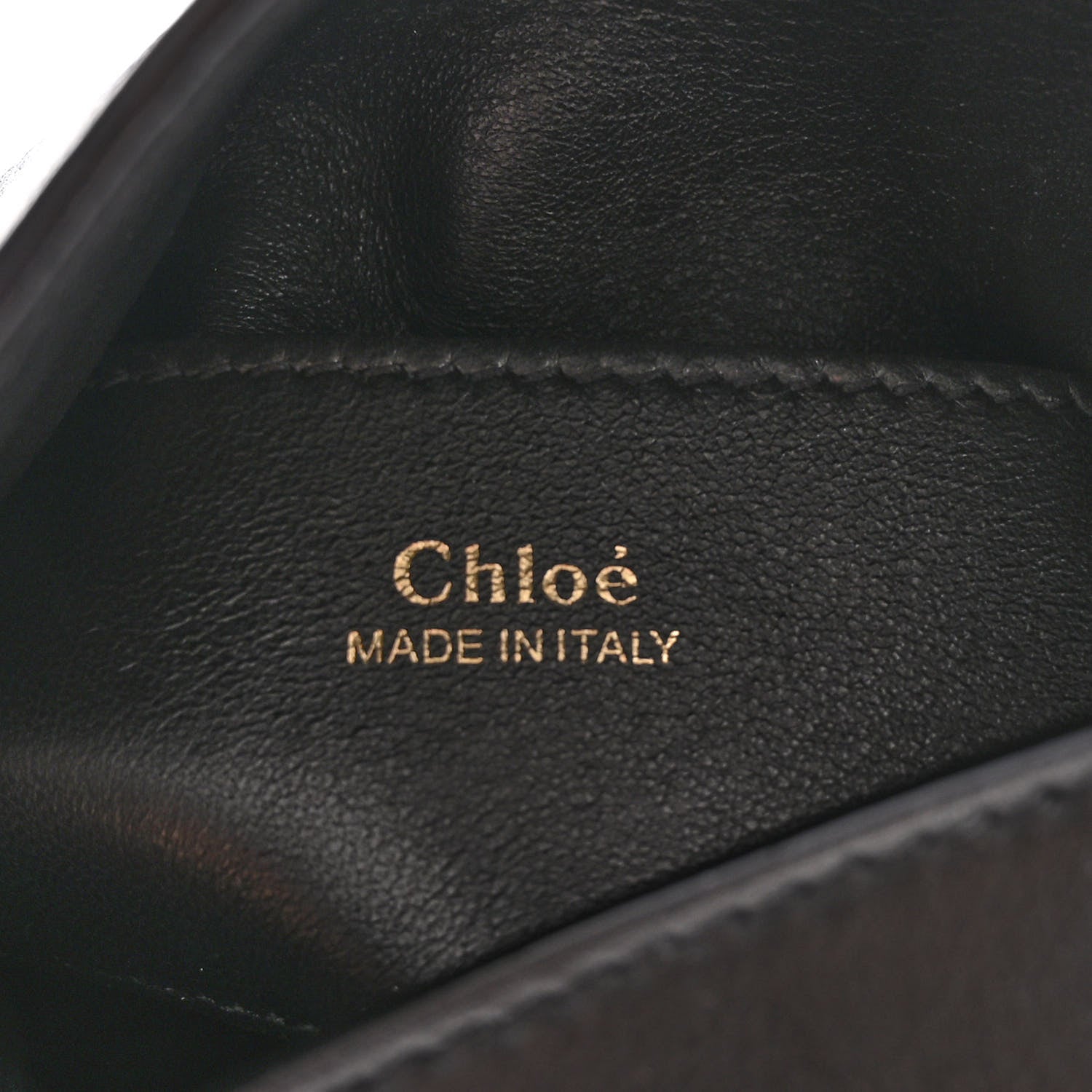 Chloe Shiny Calfskin Mini Juana Shoulder Bag Black 6 of 10