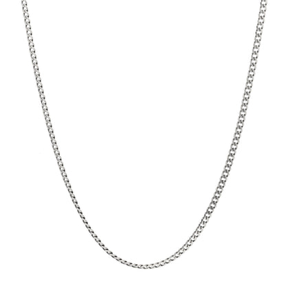 John Hardy Sterling Silver 3.9mm Curb Chain Necklace 22" 1 of 4
