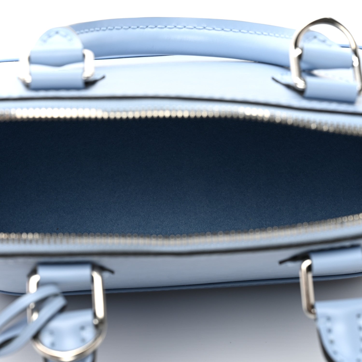 Louis Vuitton Epi Jacquard Alma BB Bleu Nuage 5 of 8