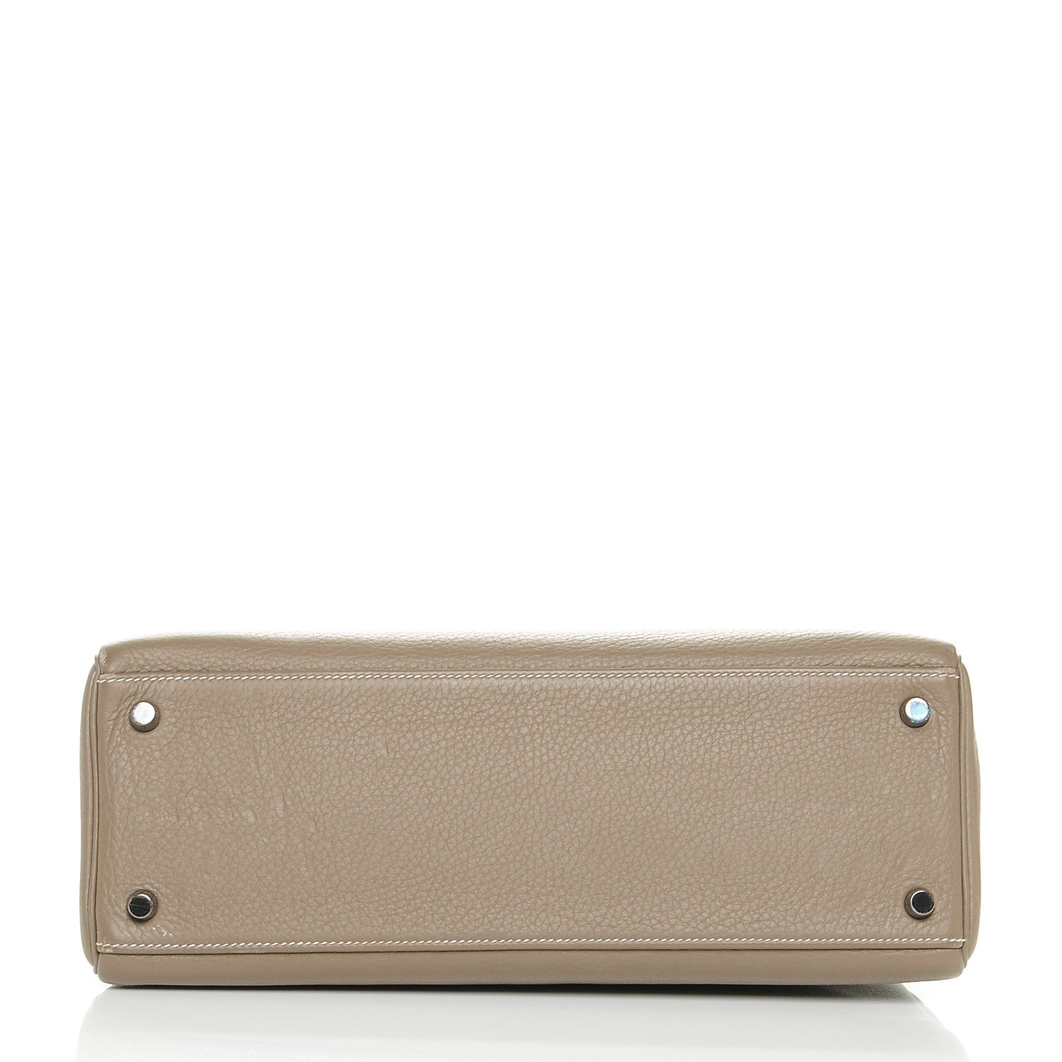 Hermes Taurillon Clemence Kelly Retourne 32 Etoupe 6 of 24