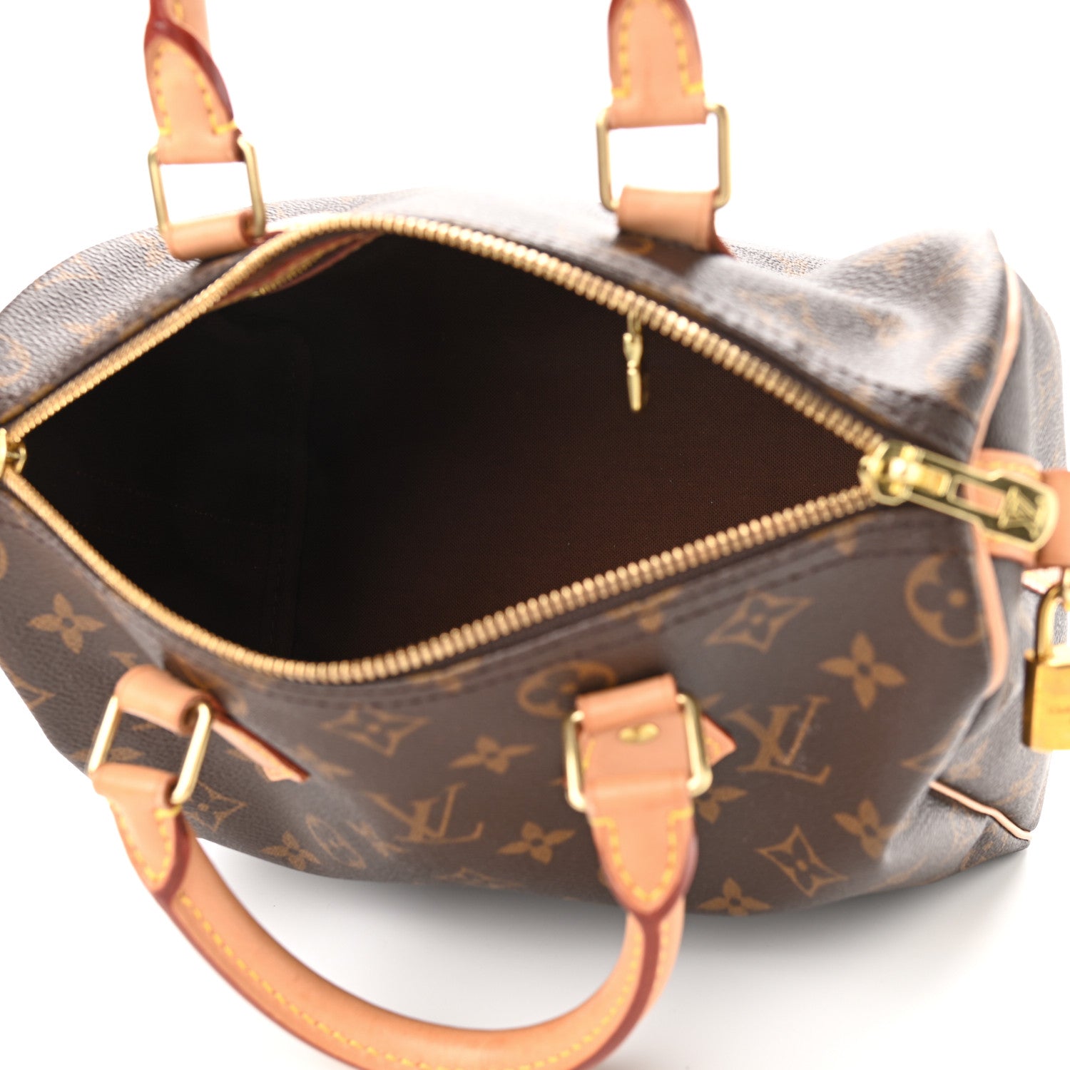 Louis Vuitton Monogram Speedy Bandouliere 25 7 of 12