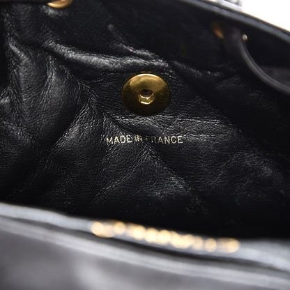 Chanel Lambskin Quilted Backpack Black 7 of 11