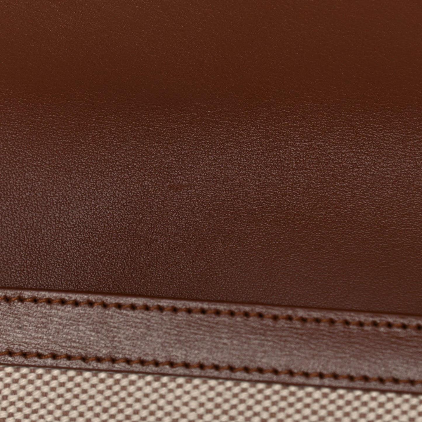 Canvas Uptown Pouch Natural Beige Brick