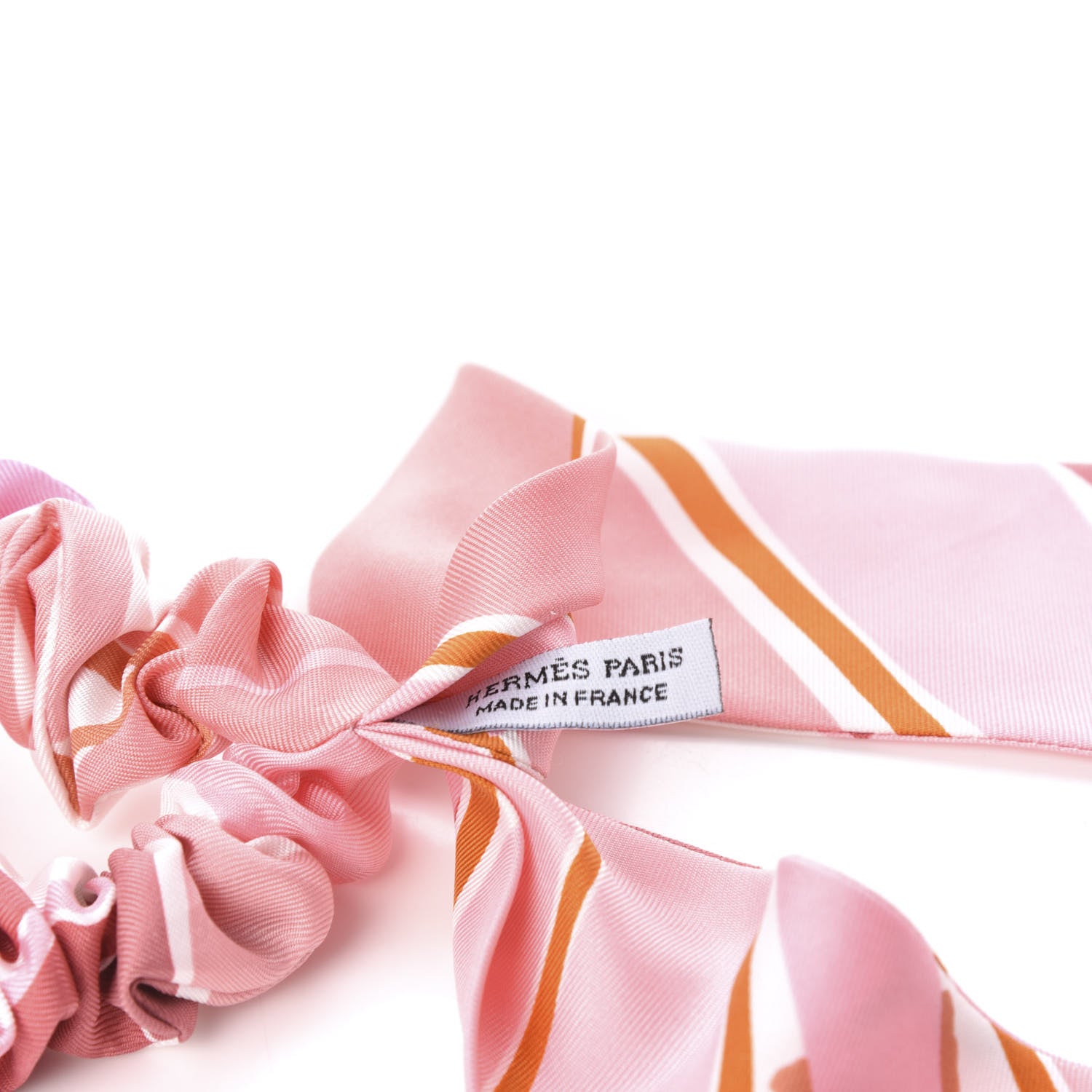Hermes Silk Twilly Scrunchie 2 of 2