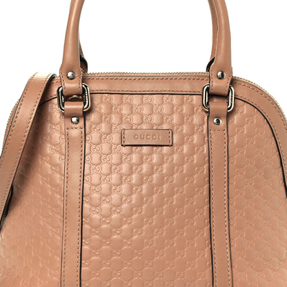 Gucci Soft Microguccissima Mini Dome Bag Camelia 9 of 13