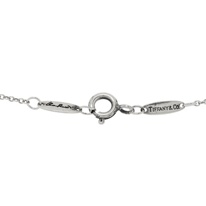 Tiffany Sterling Silver Diamond 15mm Elsa Peretti Starfish Pendant Necklace 4 of 4