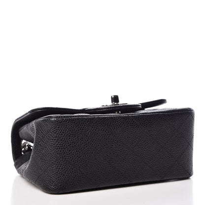 Chanel Caviar Quilted Mini Square Flap Black 4 of 10