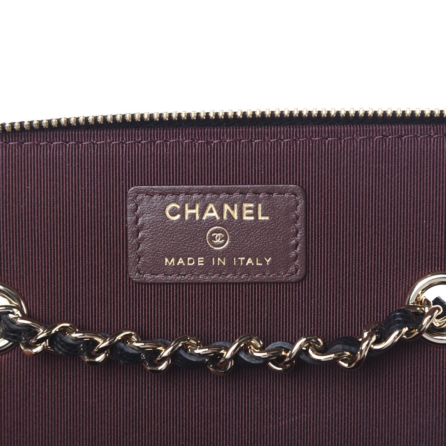 Chanel Caviar Quilted Small Vanity Case With Chain Black 5 of 10