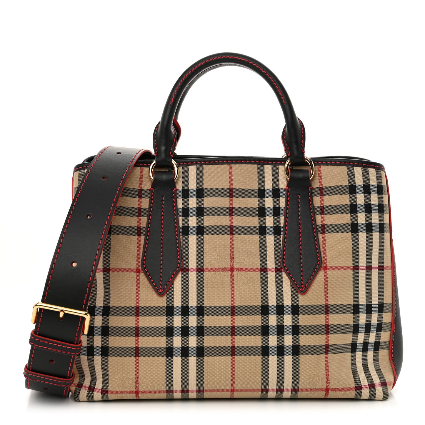 Horseferry Check Medium Ballingdon Tote Honey Black