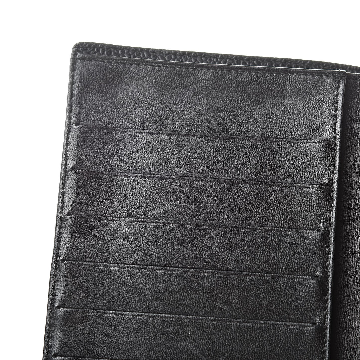 Caviar Timeless CC French Wallet Black