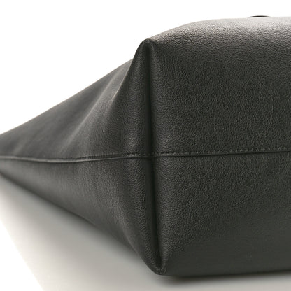 Saint Laurent Calfskin Large Shopping Tote Black 10 of 11