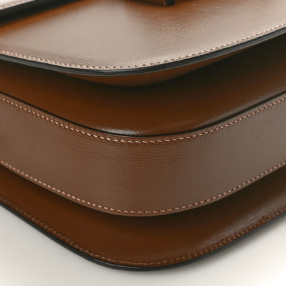 Gucci Azalea Calfskin Horsebit 1955 Shoulder Bag Brown Sugar 8 of 9
