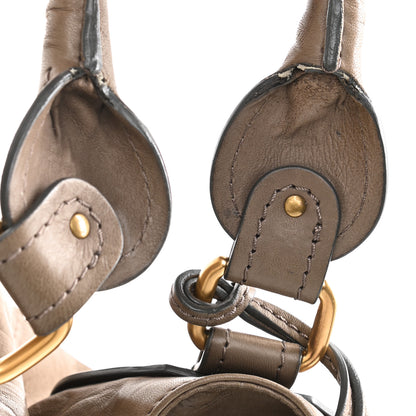 Chloe Leather Paddington Tote Gris Vert 17 of 22