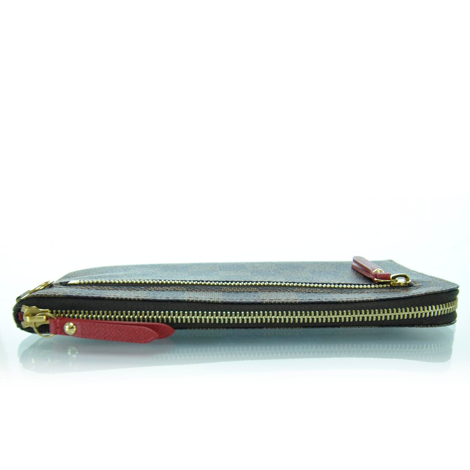 Louis Vuitton Damier Ebene Complice Trunks and Bags Wallet Red 6 of 12