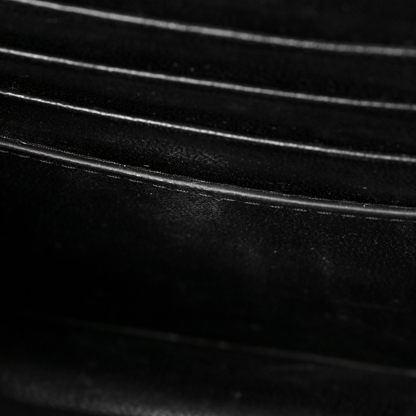 Crocodile Embossed Calfskin Small Darley Black