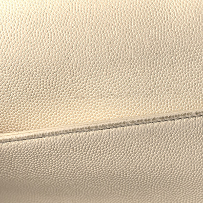 Chanel Caviar Quilted Large Business Affinity Flap White 13 of 14