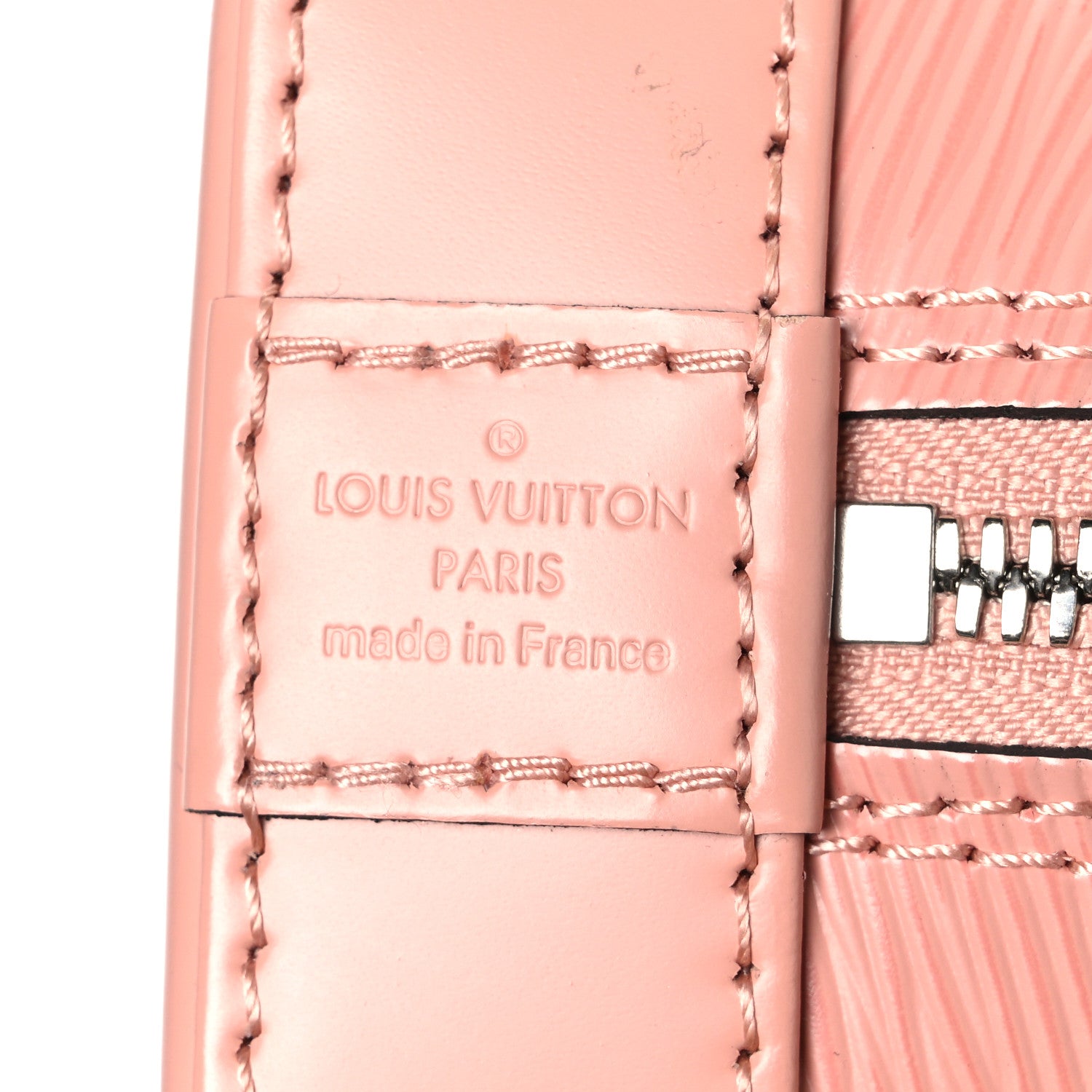 Louis Vuitton Epi Jacquard Alma BB Rose Trianon 6 of 9