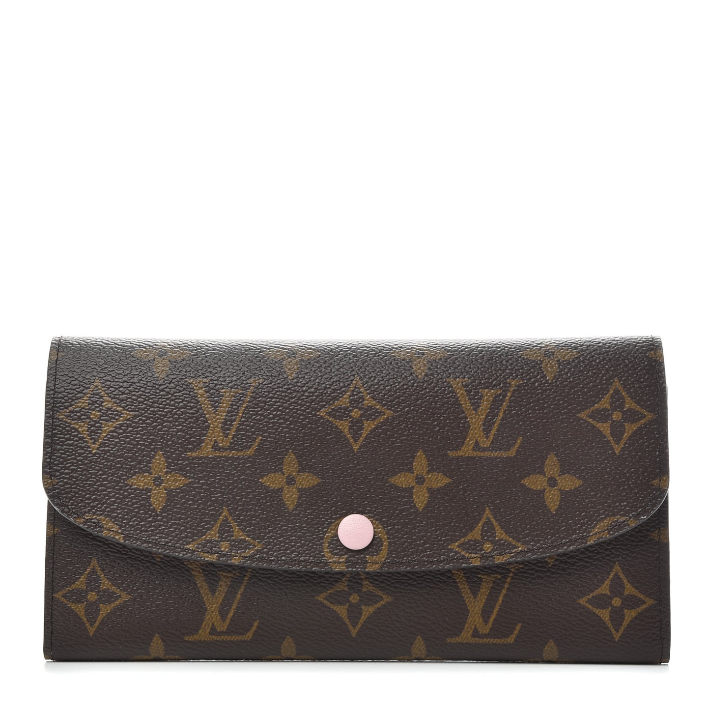 Monogram Emilie Wallet Rose Ballerine