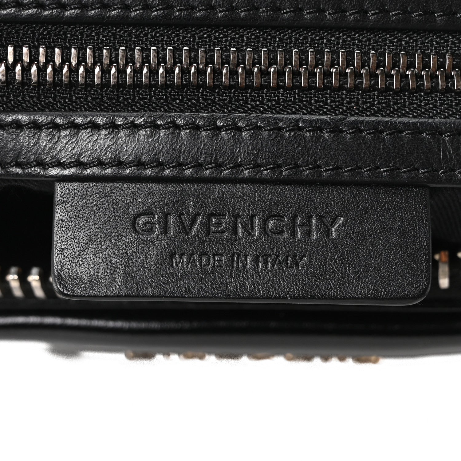Givenchy Shiny Lord Calfskin Small Antigona Black 6 of 10