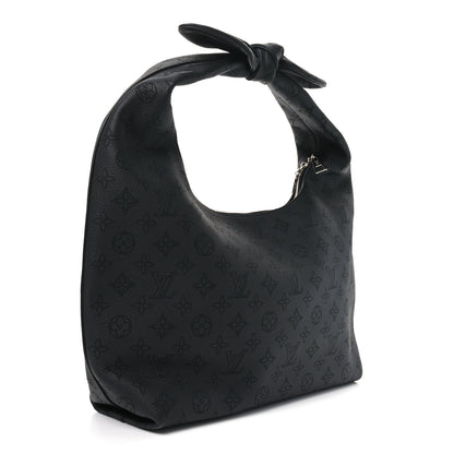 Louis Vuitton Mahina Why Knot MM Black 3 of 9