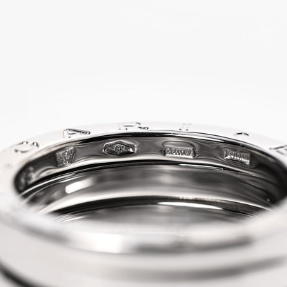 Bulgari 18K White Gold B.Zero1 Four-Band Ring 53 6.5 7 of 12