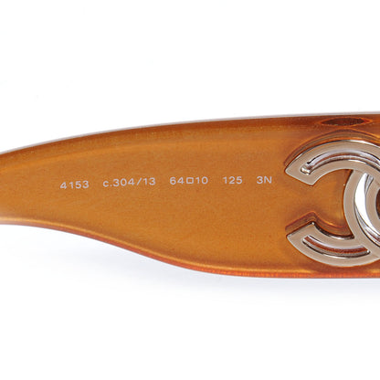 Chanel CC Aviator Sunglasses 4153 4 of 5