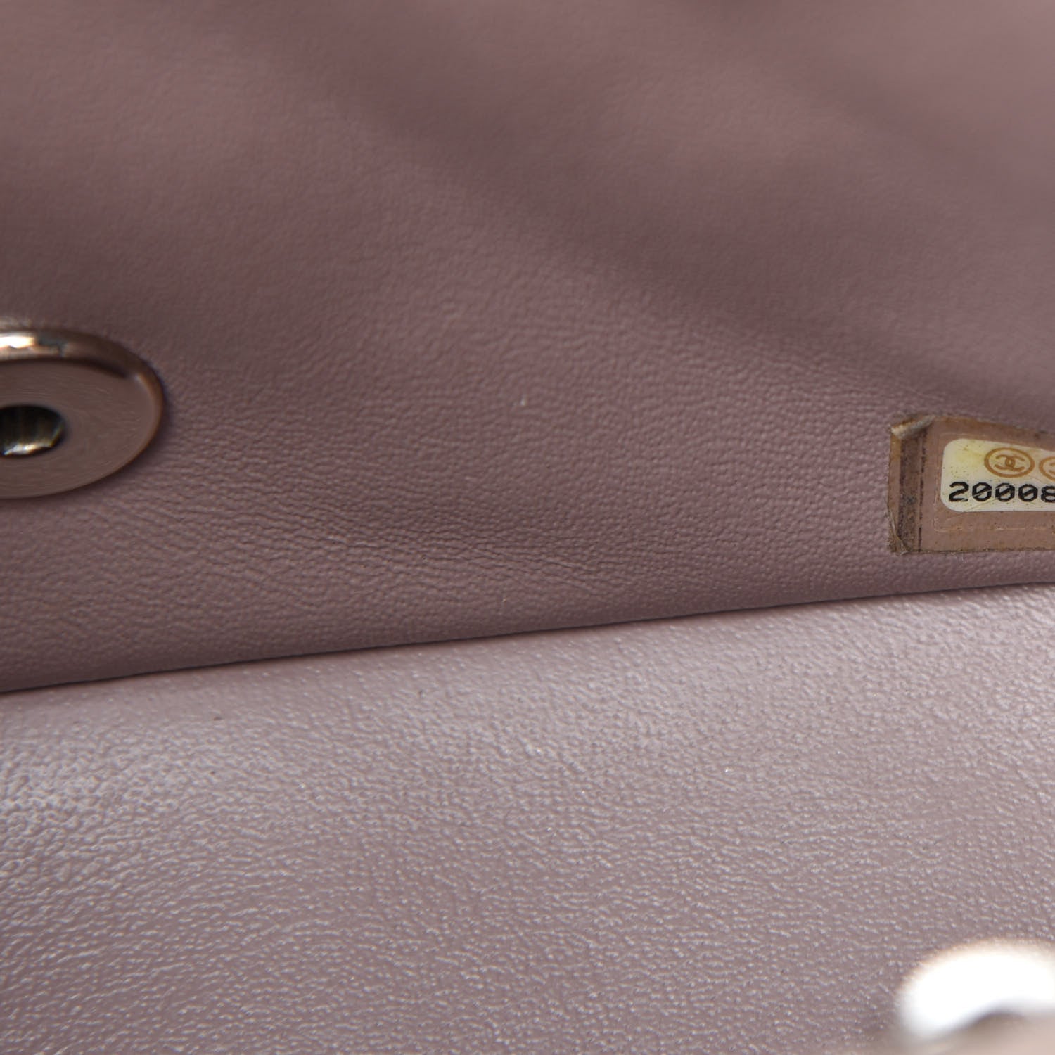 Chanel Caviar Quilted Mini Square Flap Taupe 9 of 10