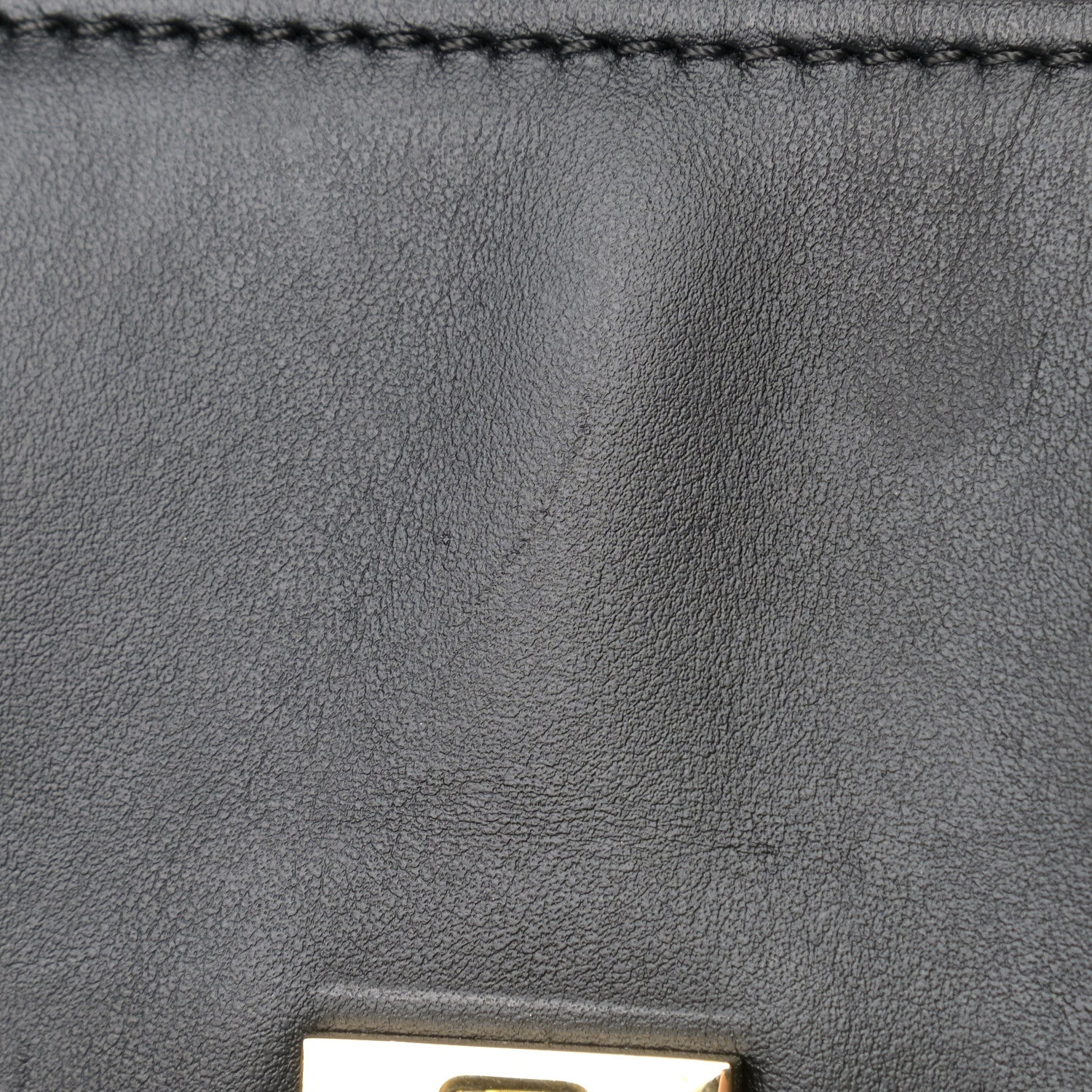 Chloe Shiny Calfskin Mini Annie Shoulder Bag Black 14 of 14