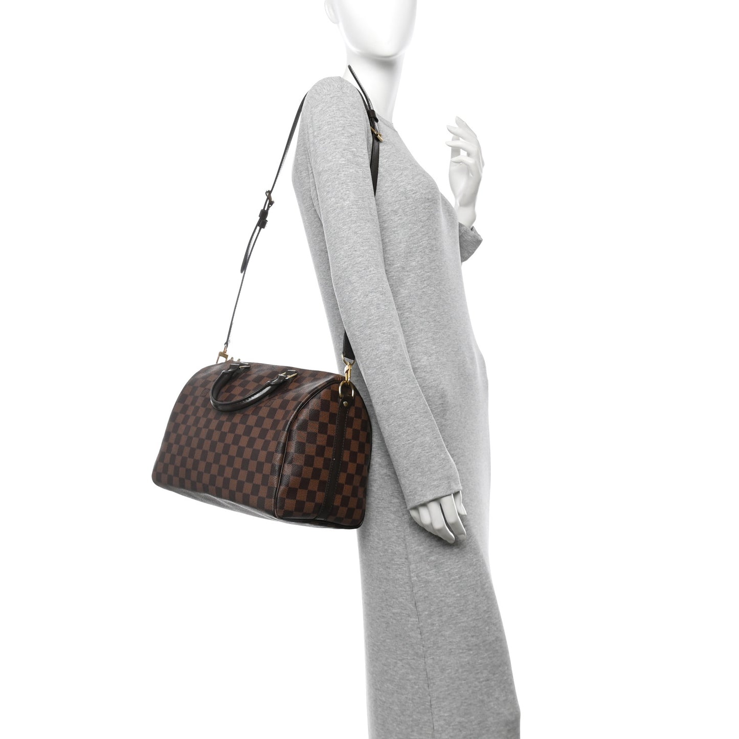 Damier Ebene Speedy Bandouliere 30